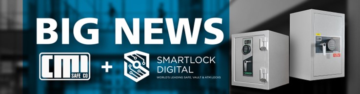 CMI Safe Co. announces SmartLock Digital as its Preferred Safe Lock Supplier CMI Safe Co. announces SmartLock Digital as its Preferred Safe Lock Supplier